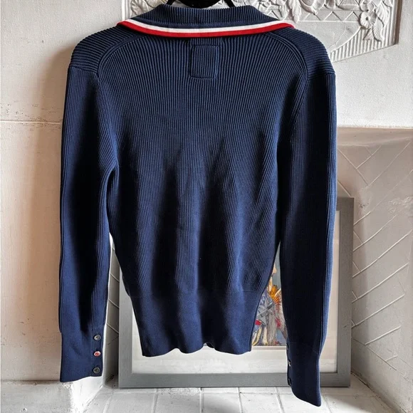 Preppy Ribbed Cardigan - Picture 5 of 5